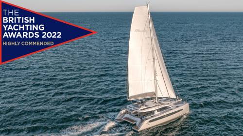 Signature 580 awarded Highly Commended in the British Yachting Awards 2022